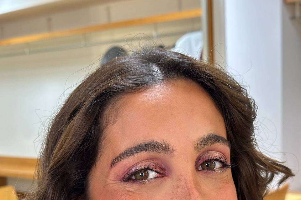 Makeup e penteado evento