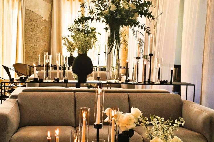 Setup buffet volante