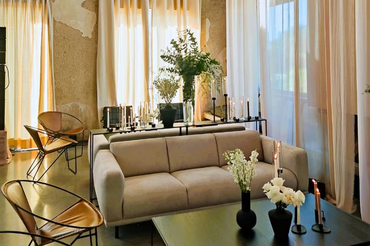 Setup buffet volante