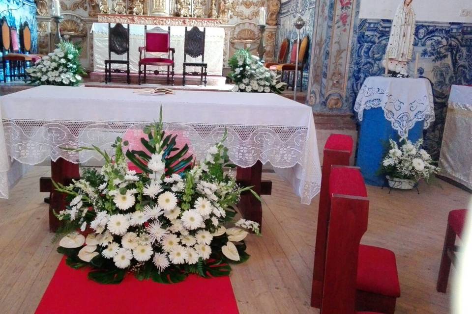 Decoração de igreja