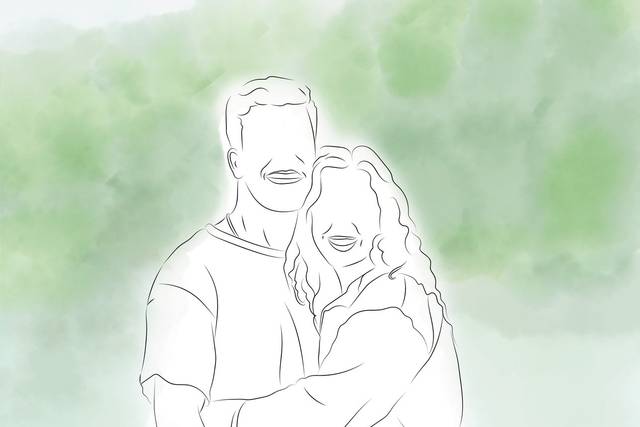 Ilustração Casal