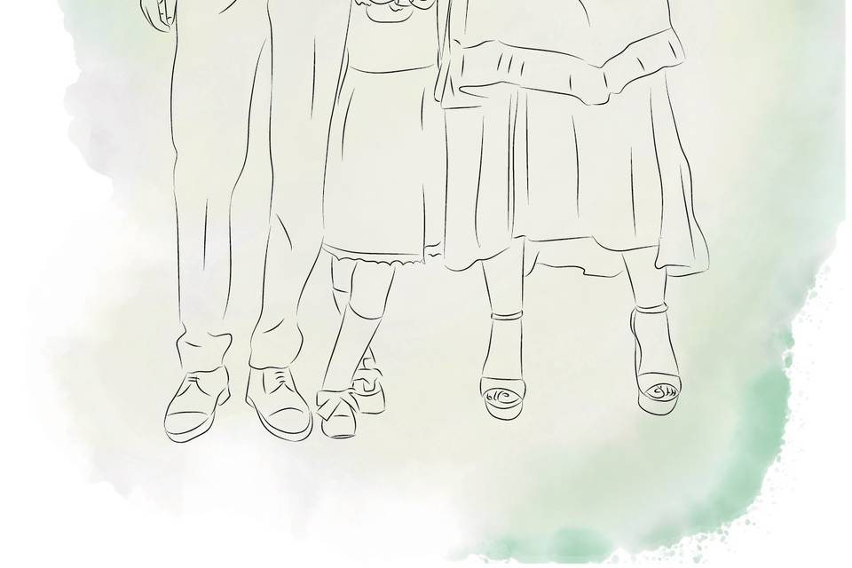 Ilustração Família