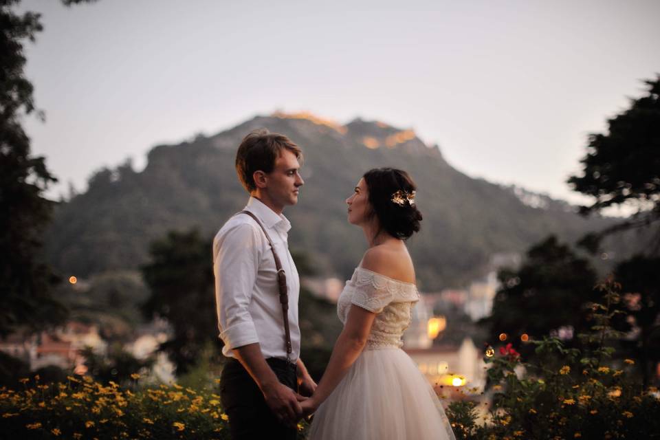 Cerimónia em Sintra