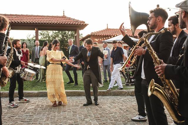 Transição sunset para salão