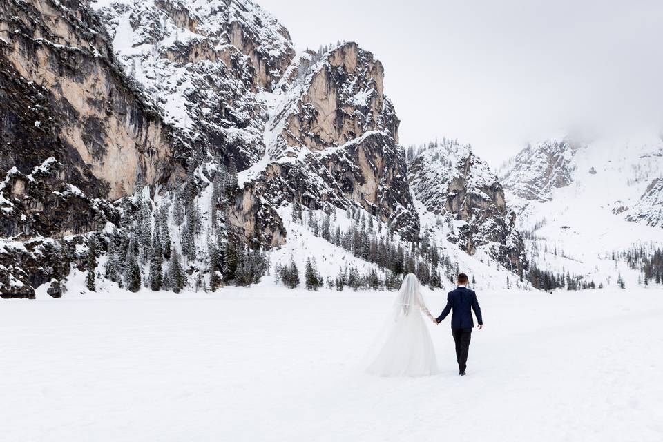 Joan e Stefania, Braies, Italy