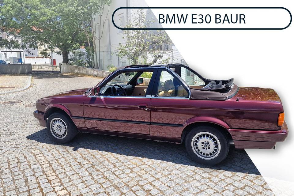 80s Bmw E30 Baur