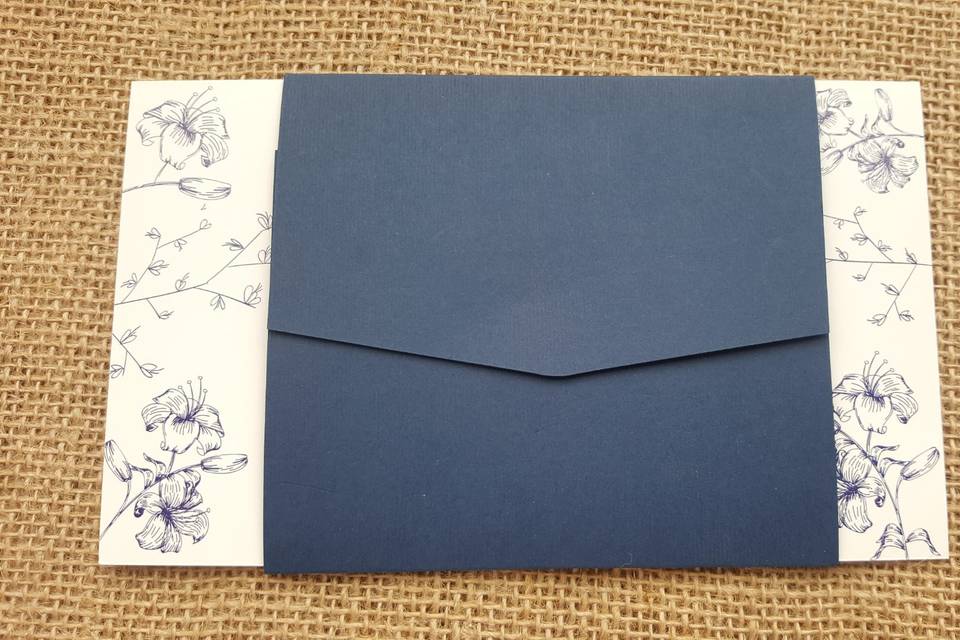 Convite casamento + envelope