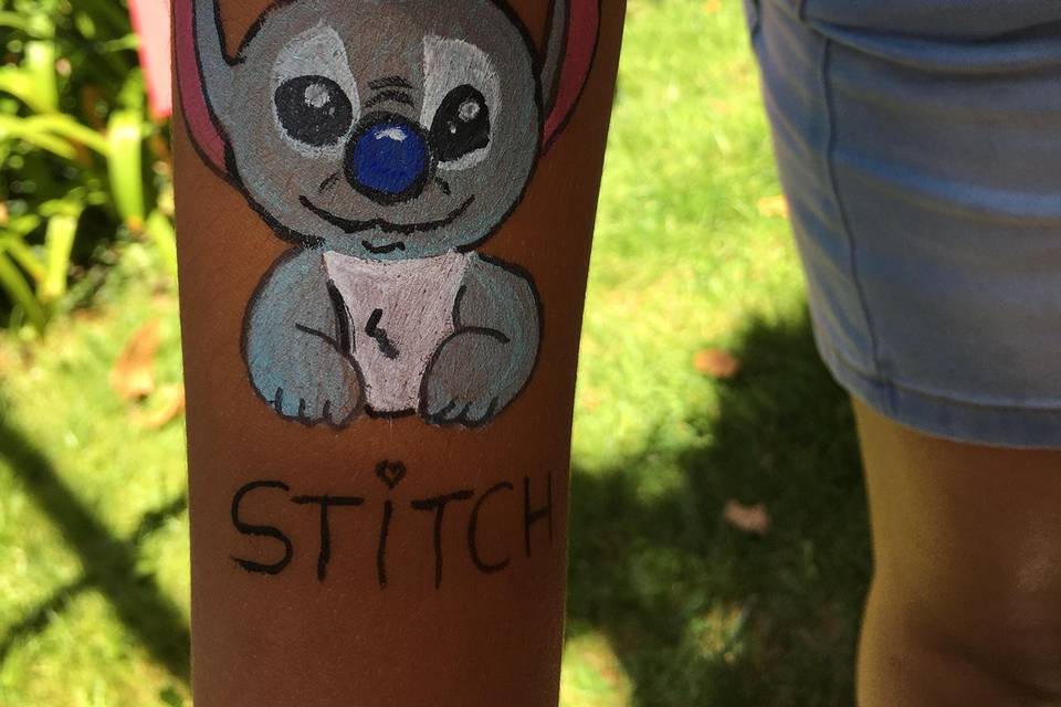 Pintura do Stitch