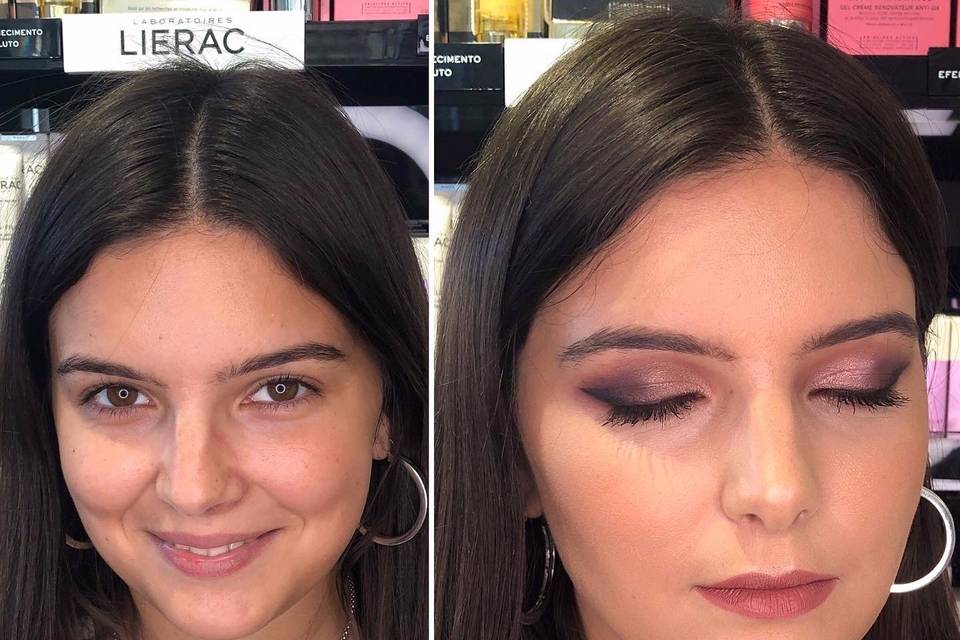 Inês - makeup