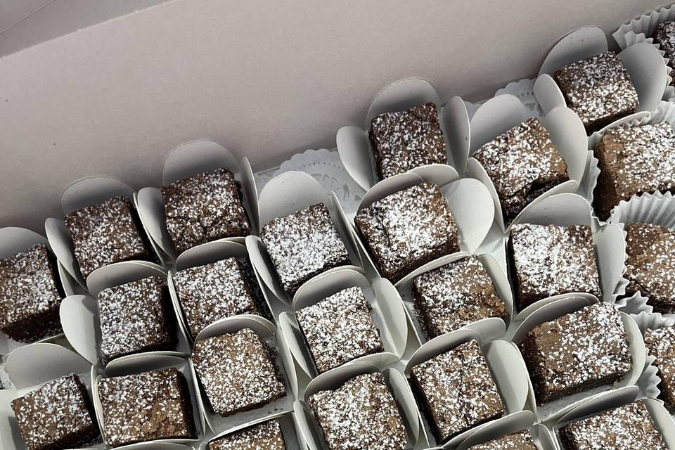 Minis brownies