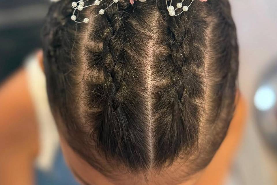 Penteado criança