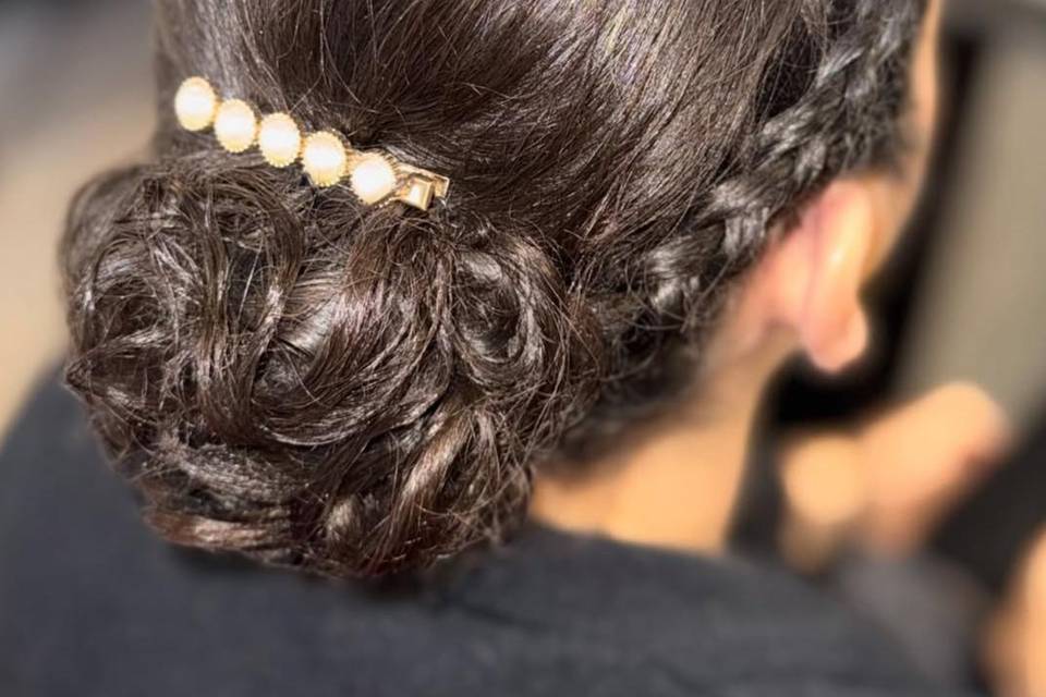 Penteado mãe da noiva