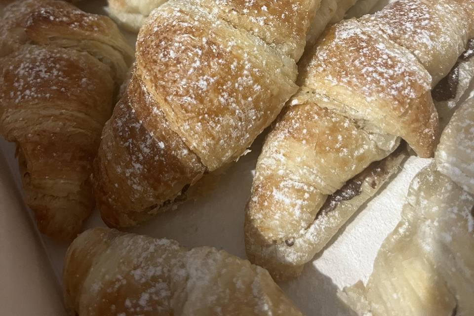 Croissants com Nutela