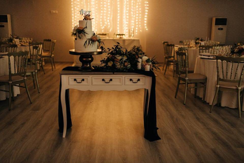 Mesa de bolo casamento