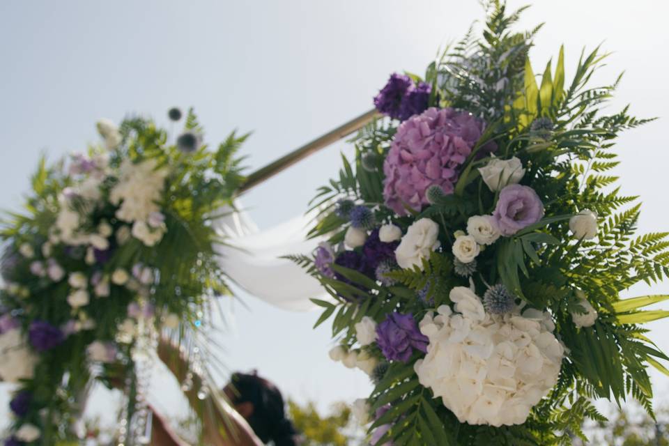 Detalhes de um altar