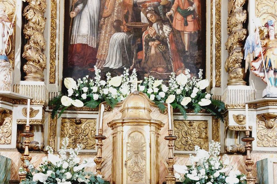 Decoração de igreja