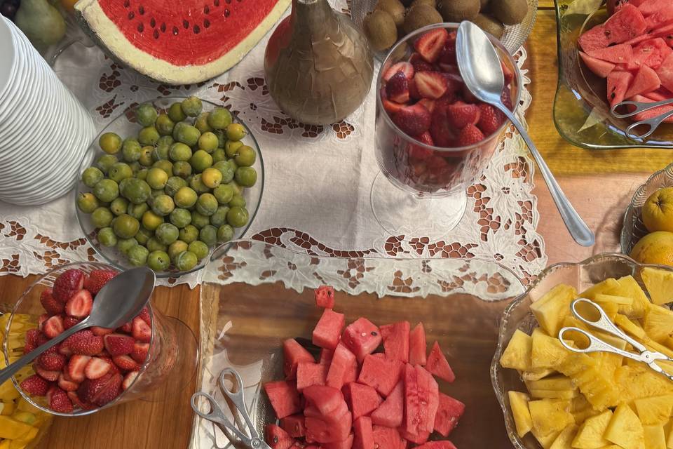 Mesa frutas
