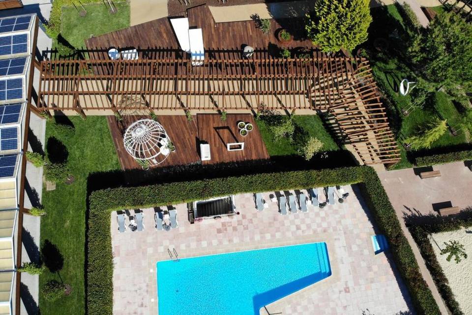 Foto exterior piscina