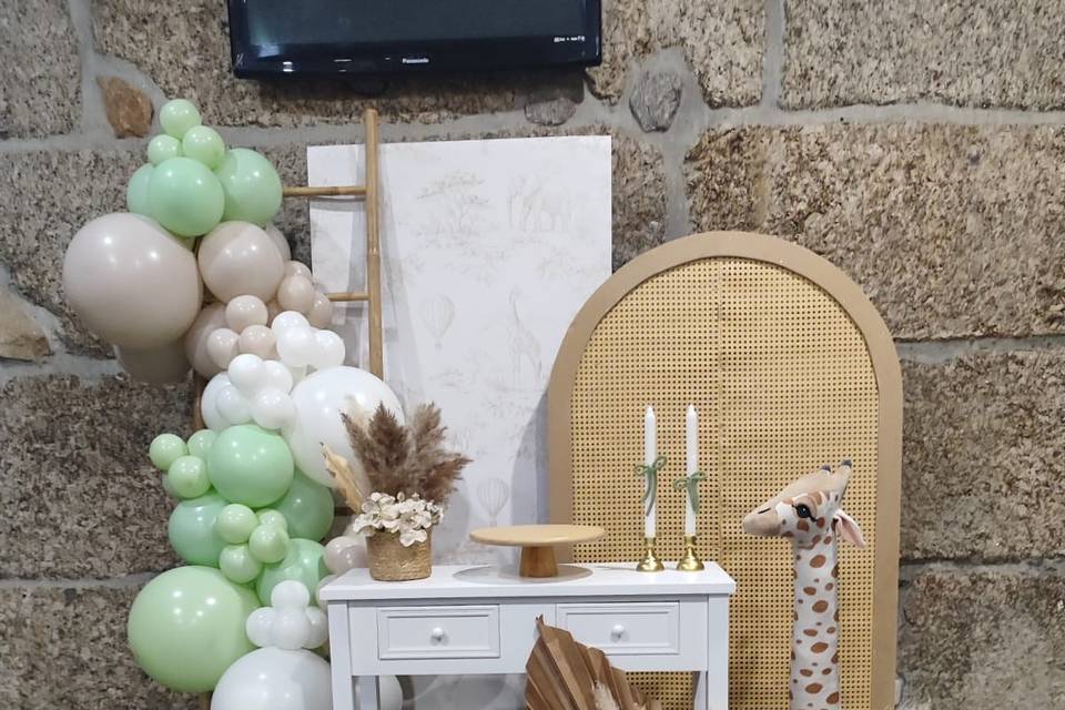 Decoração de batizado