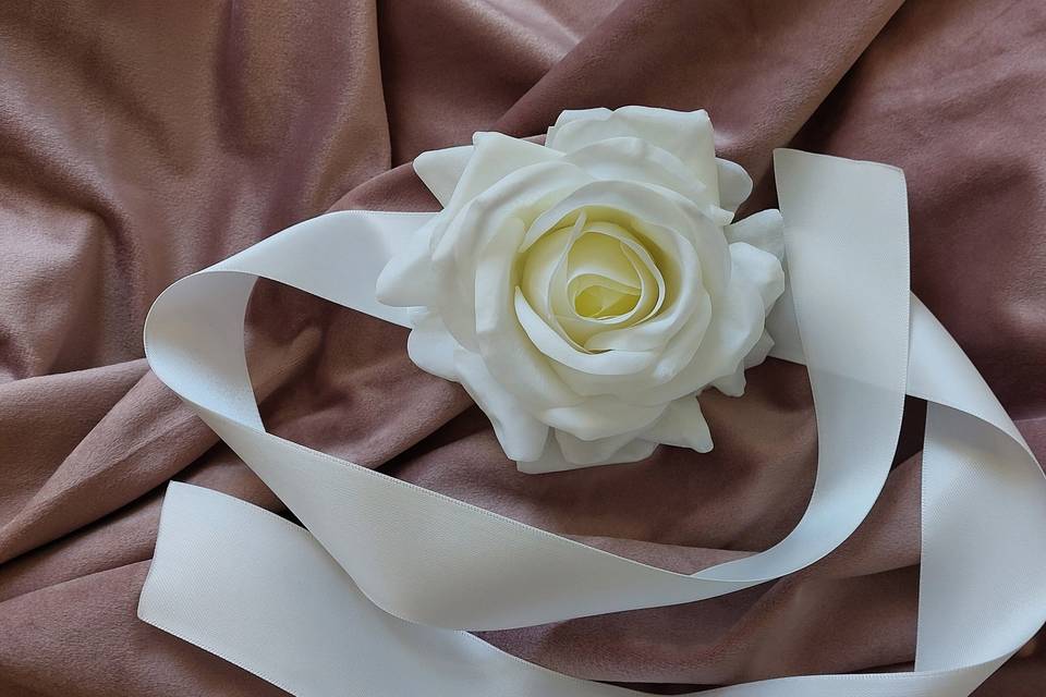 Corsage Melody (branco)