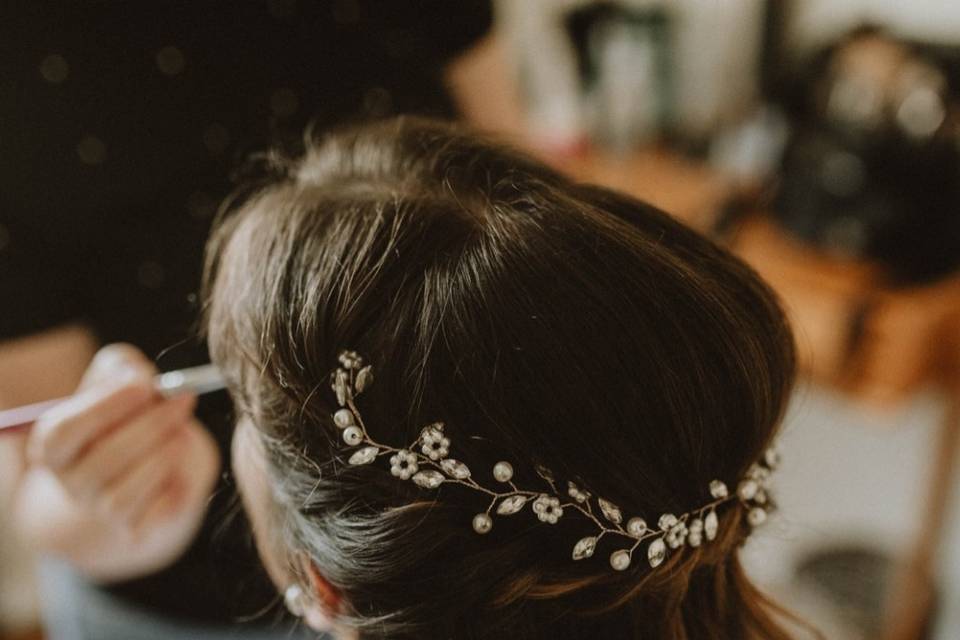 Penteado Noiva Inês