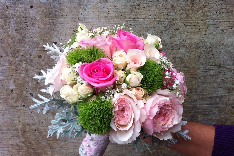Bouquet rosas david austin