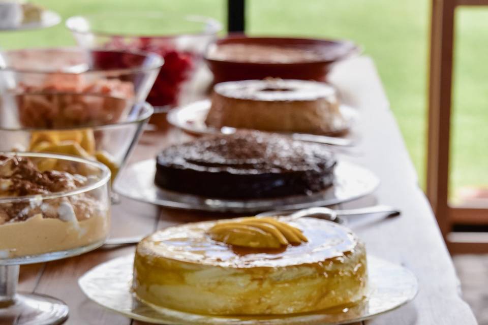 Variedade de doces