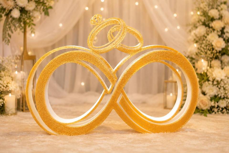 Centro decorativo Infinito