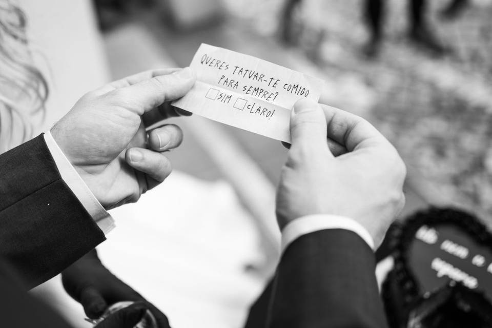 Imagina o teu casamento