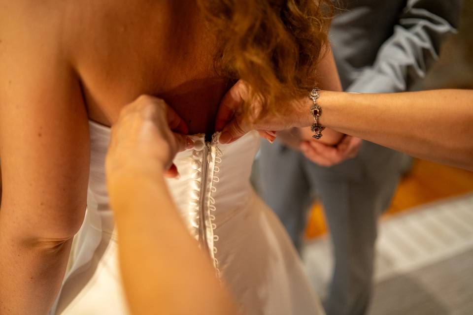 Preparativos da noiva