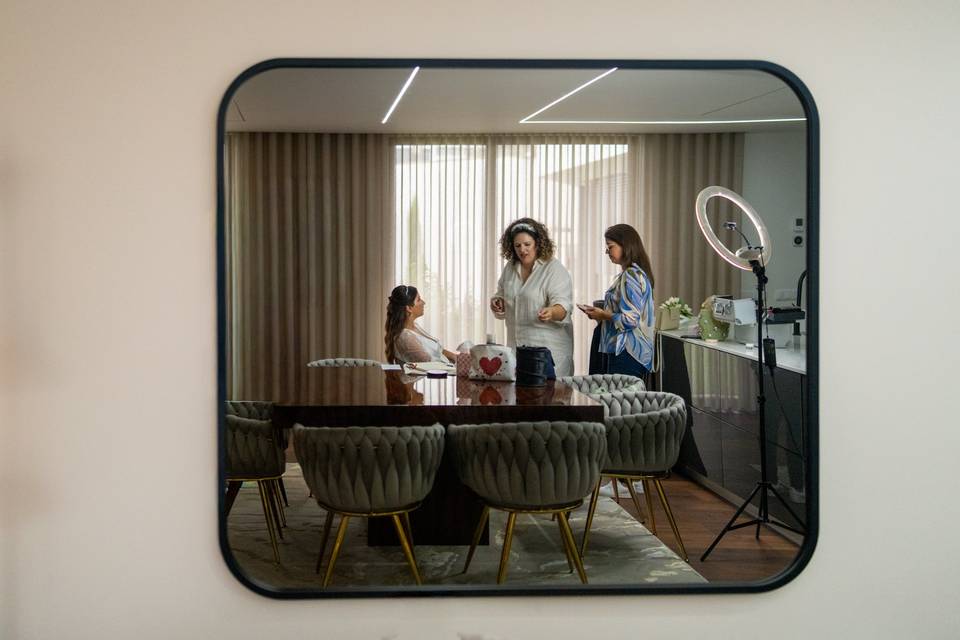 Reflexos do momento.