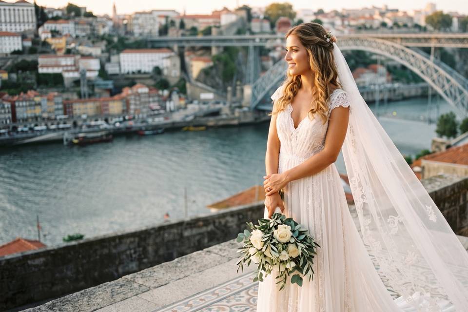 Noiva porto