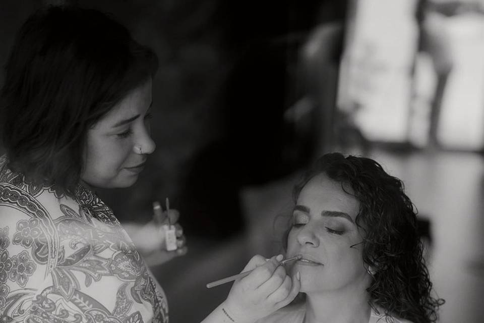 Preparação noiva Eugenia