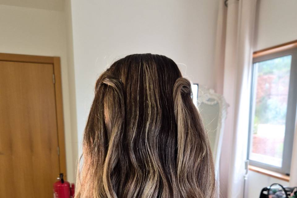 Penteado ondas