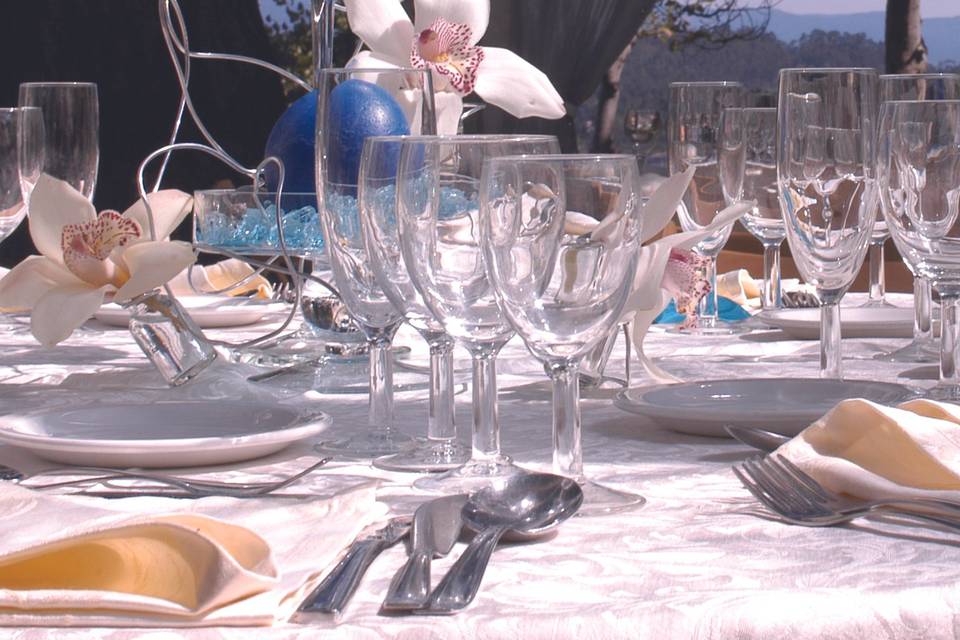 Mesa dos convidados