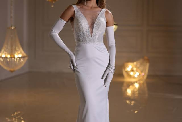 Vestido de noiva modelo sereia