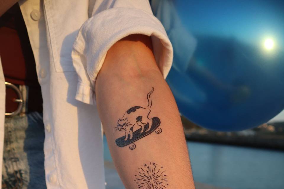 Tatuagem aplicada