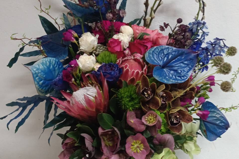 Ramo de flores naturais