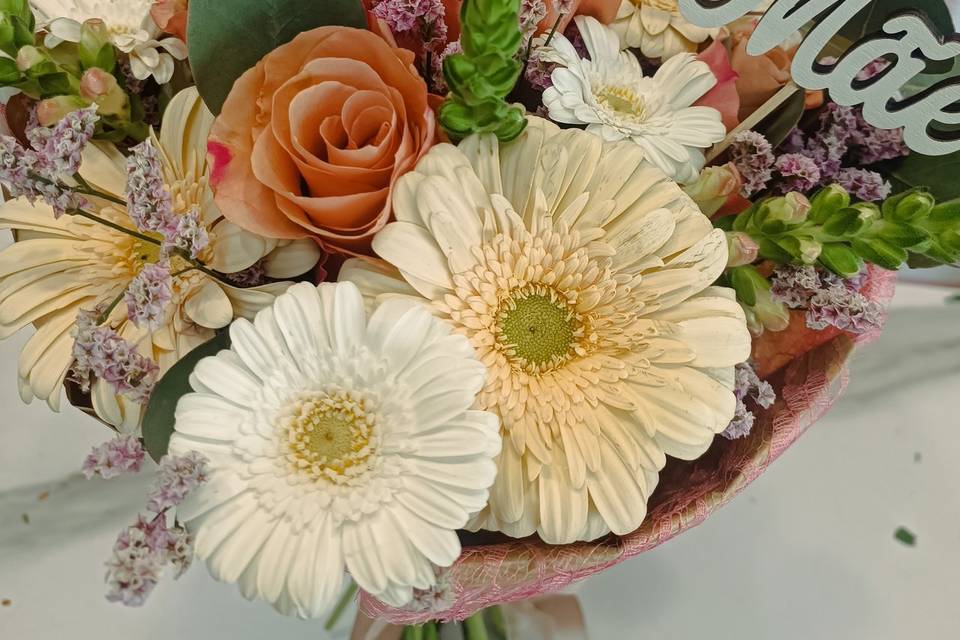 Ramo de flores naturais
