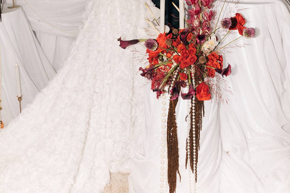 Fato completo para noivo.