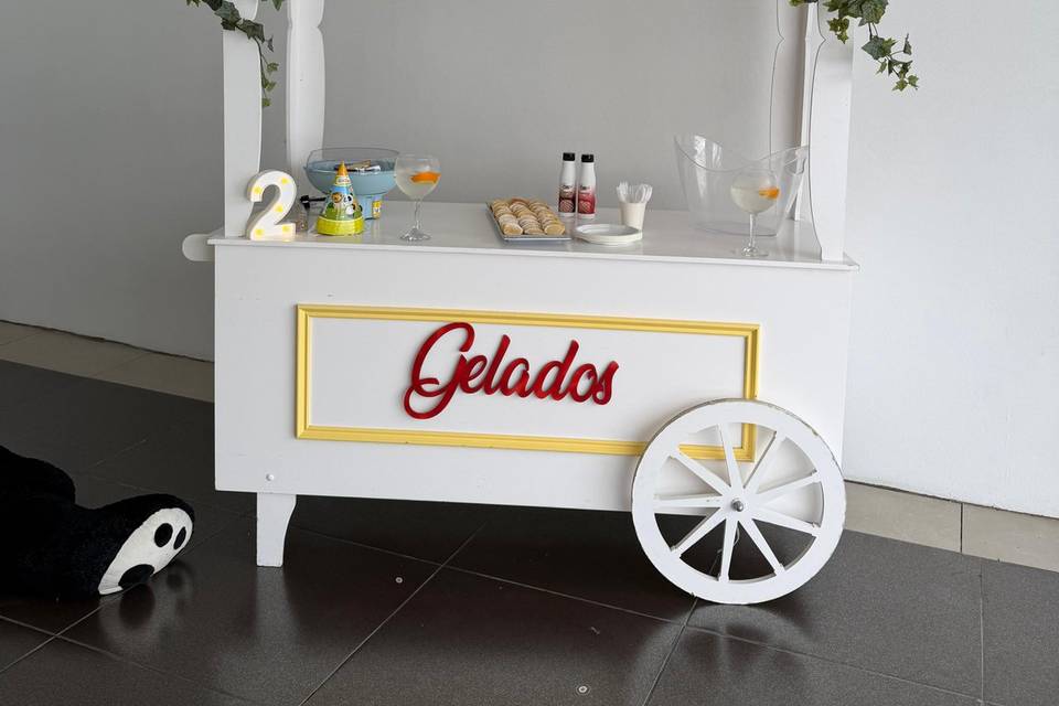 Carrinho gelados