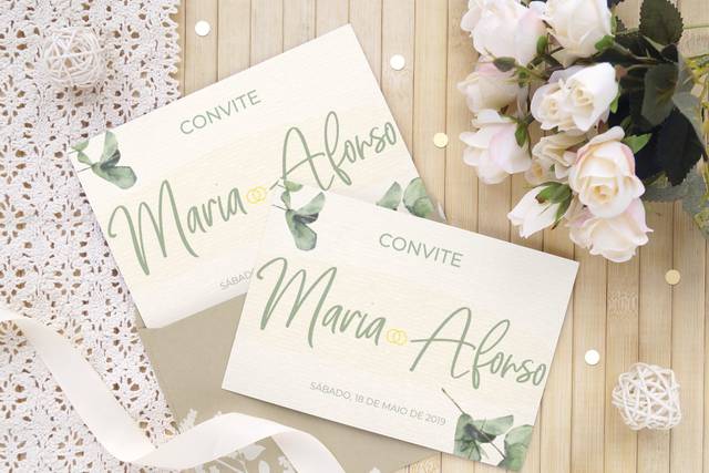 Convite Maria & Afonso