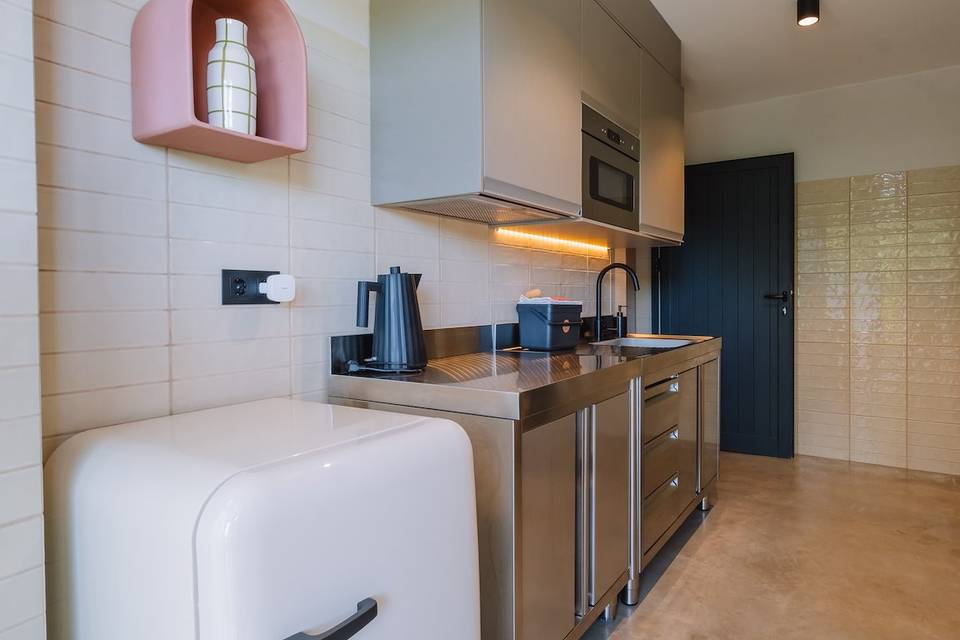 Cozinha de uma casa familiar