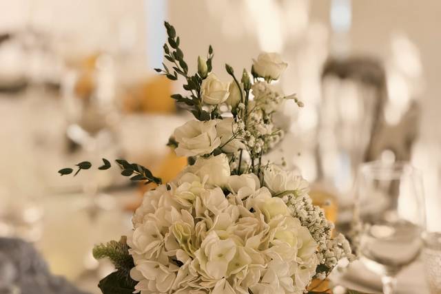Arranjos florais + decoração