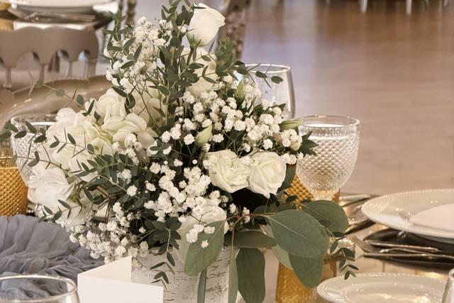 Arranjos florais + decoração
