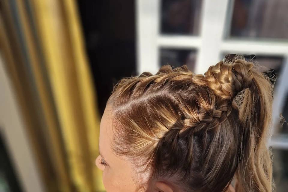 Penteado com Trança