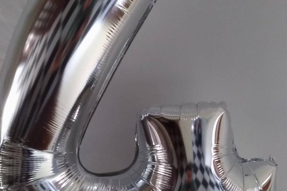 Balões metalizados