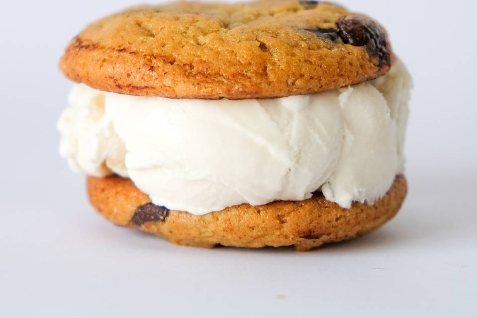 Chocolate chip sandwich