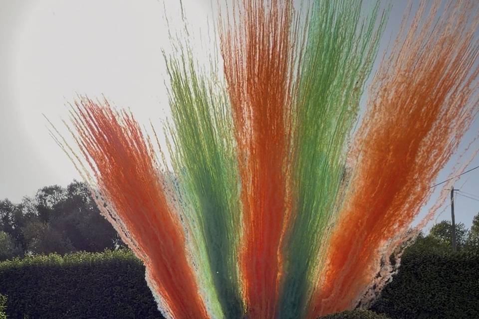 Tubos coloridos