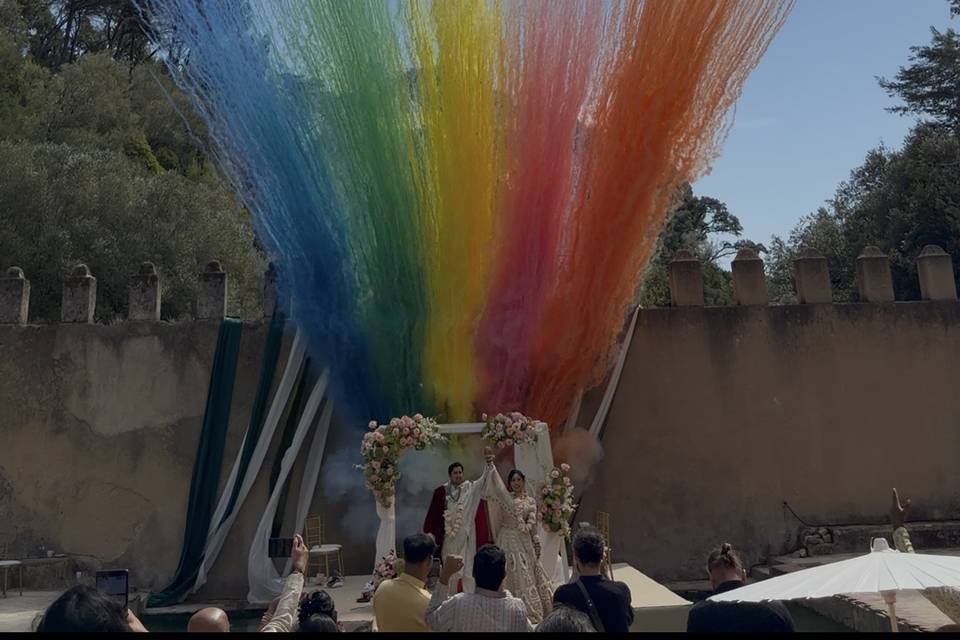 Tubos coloridos